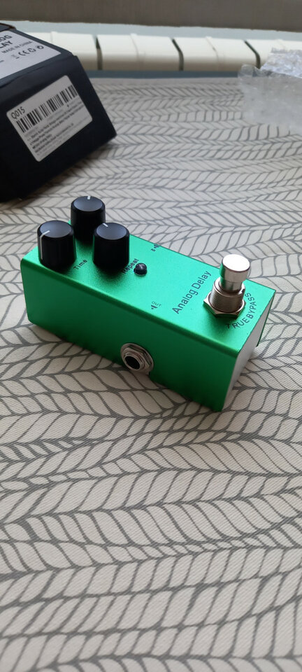 Pedal delay analógico de aliexpress