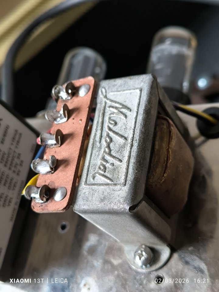 Réplica Fender Champ handwired Custom