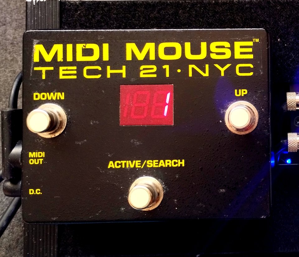 Tech 21 Midi mouse controlador