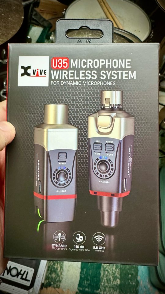 XVive U35 Microphone Wireless System 5.8Ghz