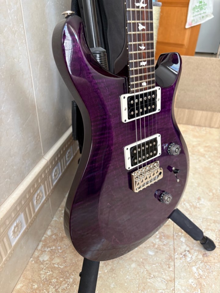 PRS S2 Custom 24 Transparent Purple de segunda mano · Foto 8 de 10 · Alicante · 1300 €