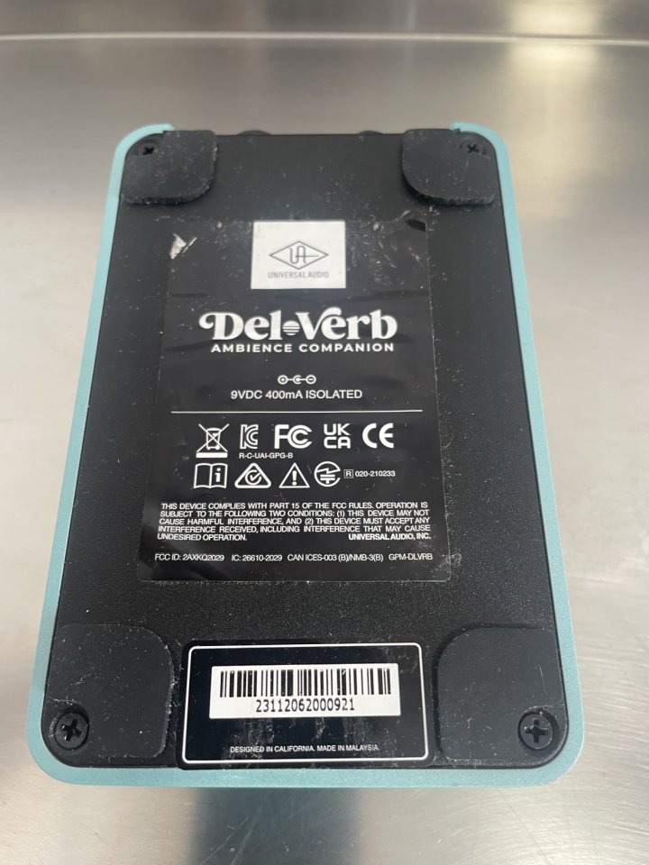 Pedal Universal Audio Del-Verb Reverb Delay de segunda mano · Foto 4 de 4 · Castellón · 220 €