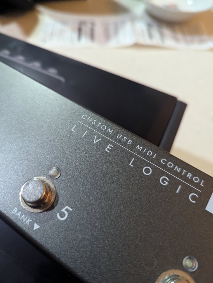 Blackstar live lógic MIDI controller