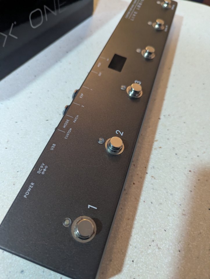 Blackstar live lógic MIDI controller