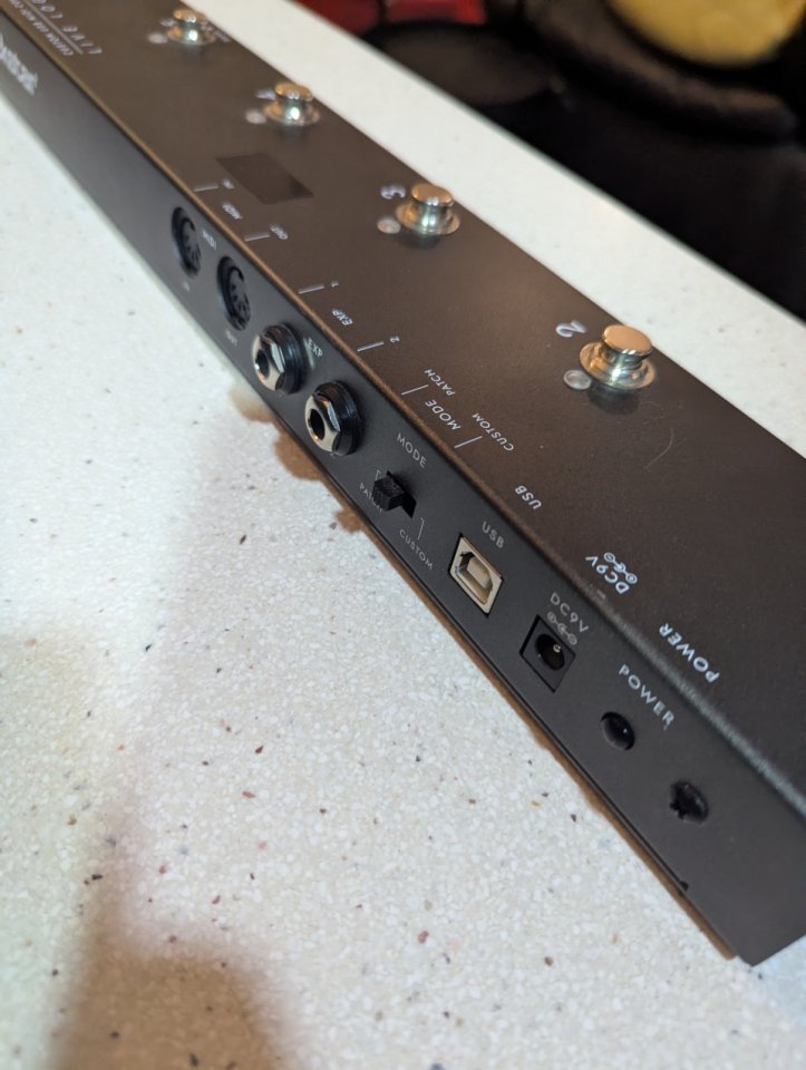 Blackstar live lógic MIDI controller