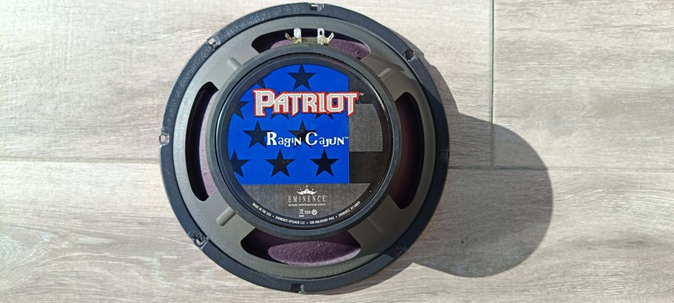Altavoz Eminence Patriot Ragin Cajun de 10 pulgadas de segunda mano · Foto 1 de 5 · Cantabria · 75 €