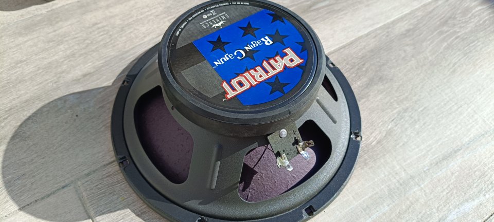 Altavoz Eminence Patriot Ragin Cajun de 10 pulgadas de segunda mano · Foto 2 de 5 · Cantabria · 75 €