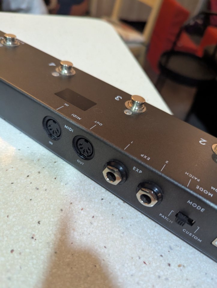 Blackstar live lógic MIDI controller