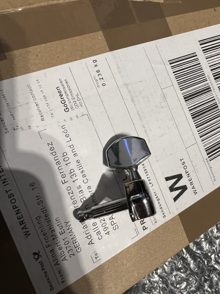 Clavijero Ibanez Les Paul Custom 1976