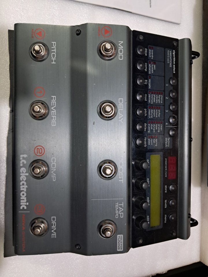 Vendo o cambio pedal TC Electronic Nova Syste