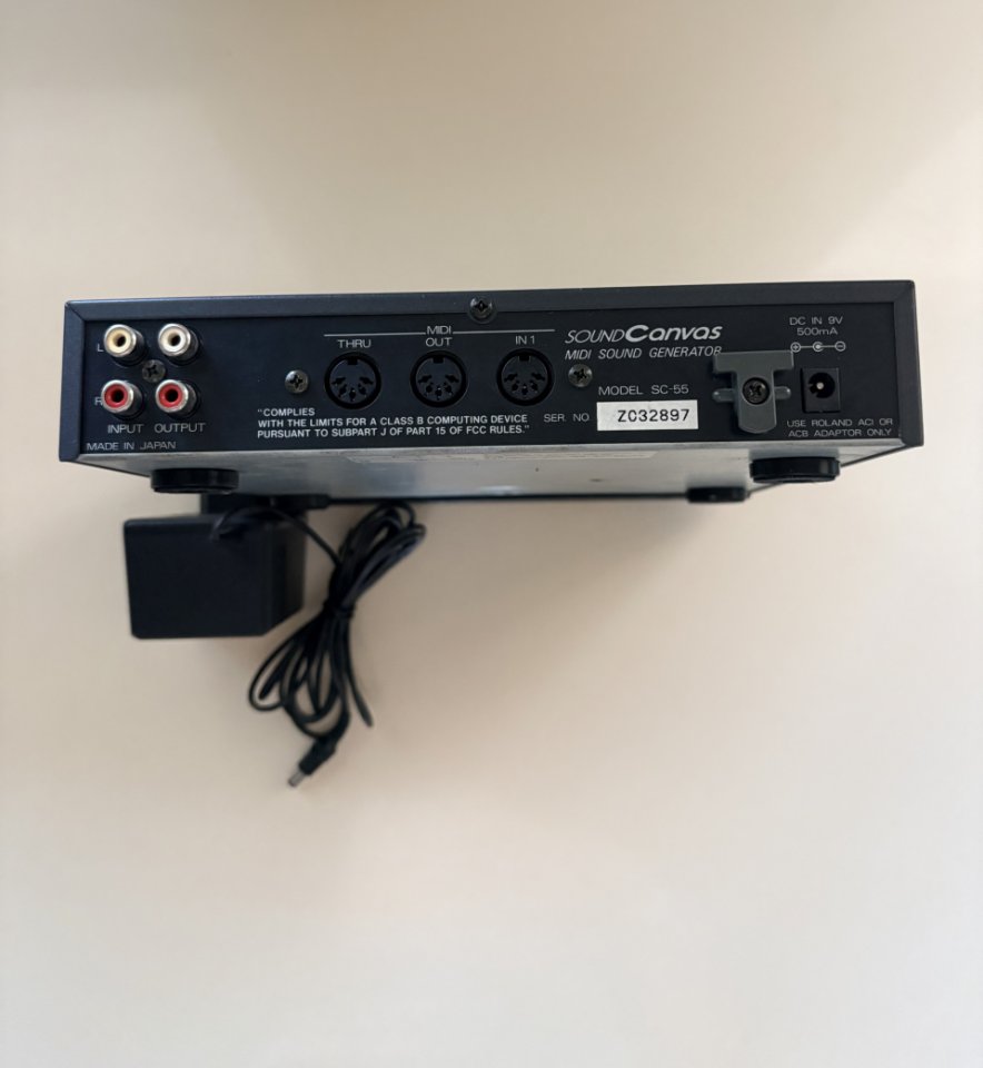 Roland Sound Canvas SC-55, Made in Japan de segunda mano · Foto 4 de 4 · Barcelona · 190 €