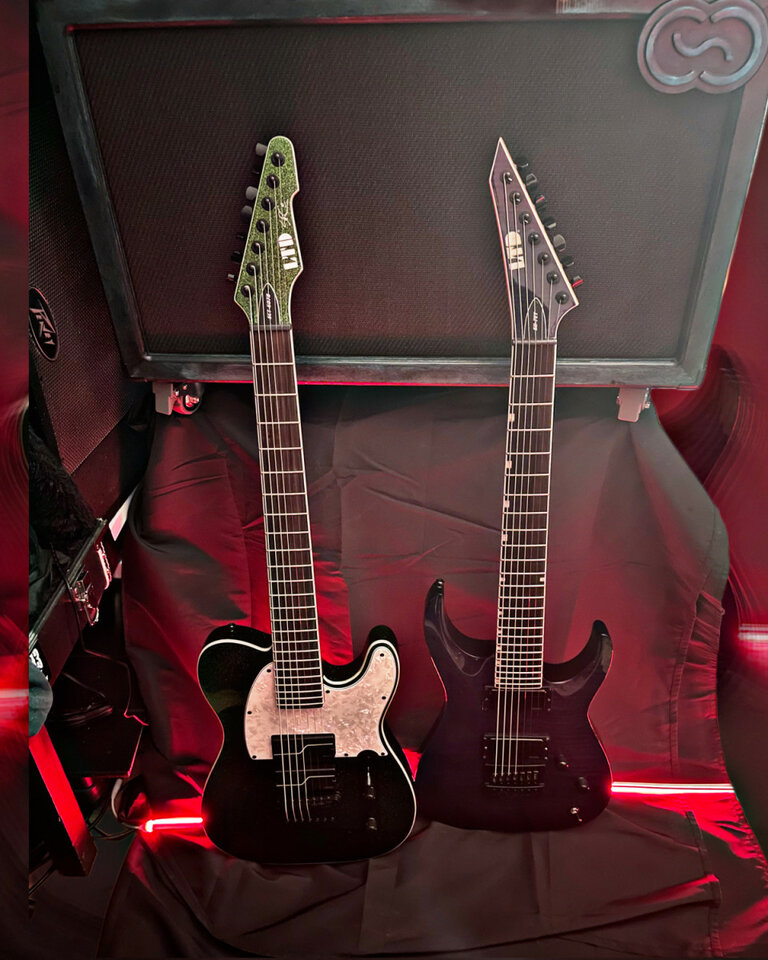 VENDO ESP LTD SH-7ET (7 cuerdas) signature Head (KORN)