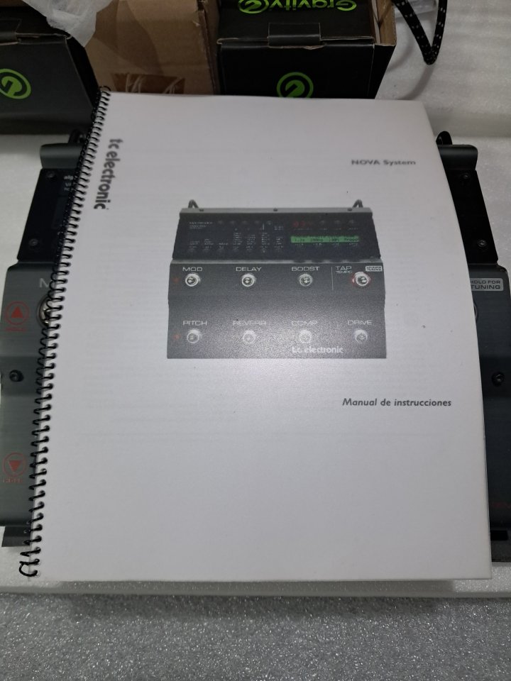 Vendo o cambio pedal TC Electronic Nova Syste