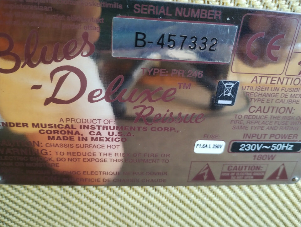 Fender Blues Deluxe Reissue