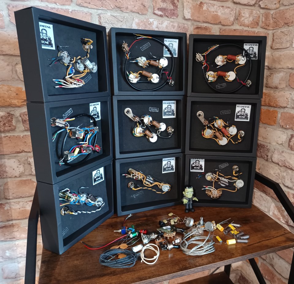 Arnes precableado para STRATOCASTER modo ERIC JOHNSON. de segunda mano · Foto 4 de 5 · Bizkaia · 100 €