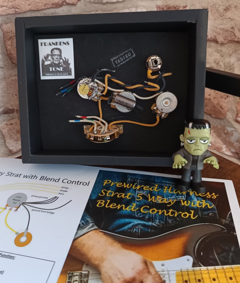 Arnes precableado STRATOCASTER 5 Posiciones+ Blender de segunda mano · Foto 1 de 5 · Bizkaia · 100 €