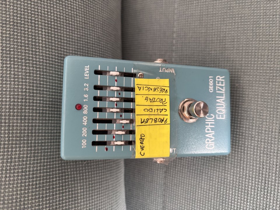 Maxon GE-601 Graphic Equalizer (pedal ecualizador guitarra)