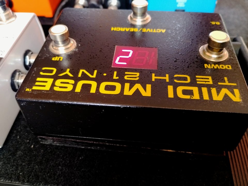 Tech 21 Midi mouse controlador