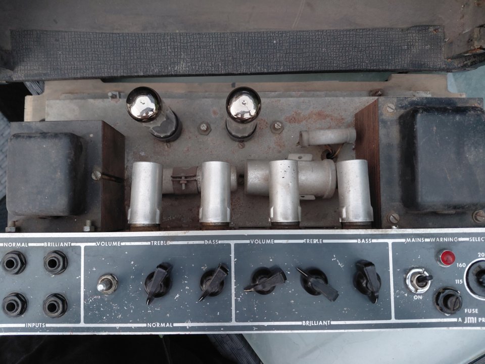 Cabezal vox ac50 mkIII de 1966 de segunda mano · Foto 8 de 8 · Málaga · 1250 €
