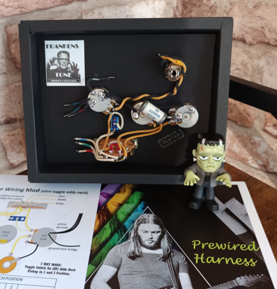 Arnes precableado STRATOCASTER modo GILMOUR. de segunda mano · Foto 2 de 5 · Bizkaia · 100 €