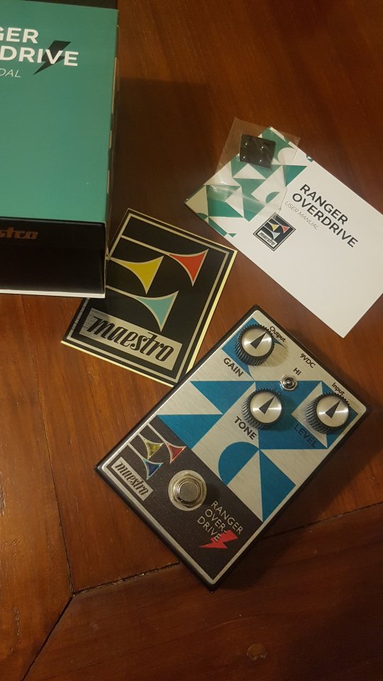 Maestro Ranger Overdrive pedal