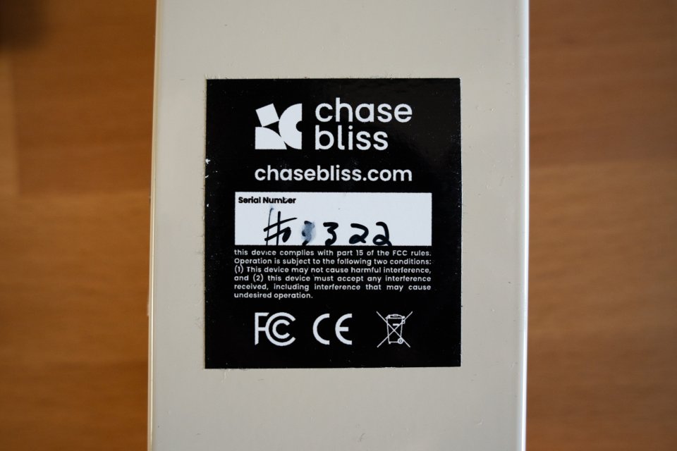 Chase Bliss Reverse Mode C (2025) de segunda mano · Foto 5 de 9 · Barcelona · 470 €