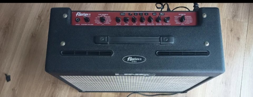 Flexton II line6 y guitarra variax 500