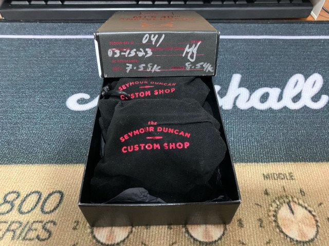 Seymour Duncan Custom Shop "FRAMPTON COMES ALIVE" SET MJ'S 40TH ANIVERSARIO