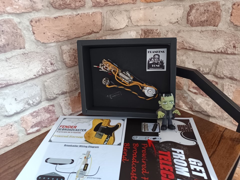 Arnes precableado TELECASTER/BROADCASTER. de segunda mano · Foto 3 de 6 · Bizkaia · 90 €