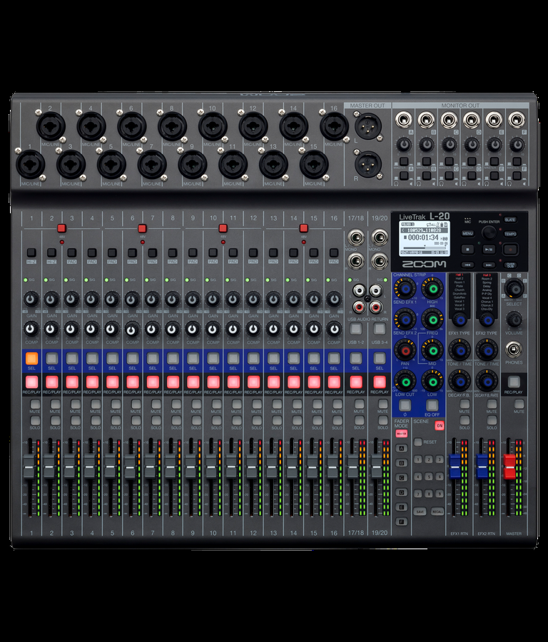 Zoom LiveTrak L-20