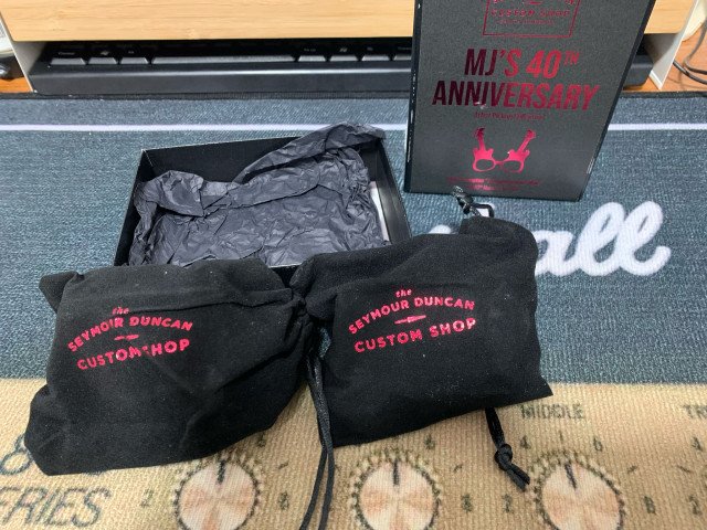 Seymour Duncan Custom Shop "FRAMPTON COMES ALIVE" SET MJ'S 40TH ANIVERSARIO