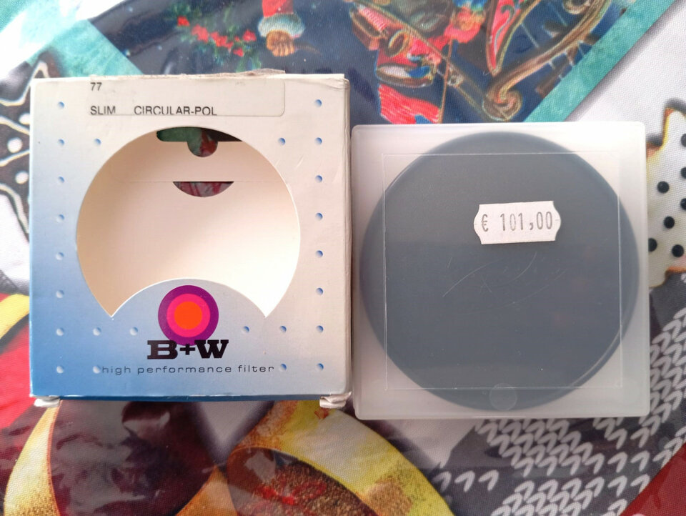 Filtro polarizador B+W (77mm)
