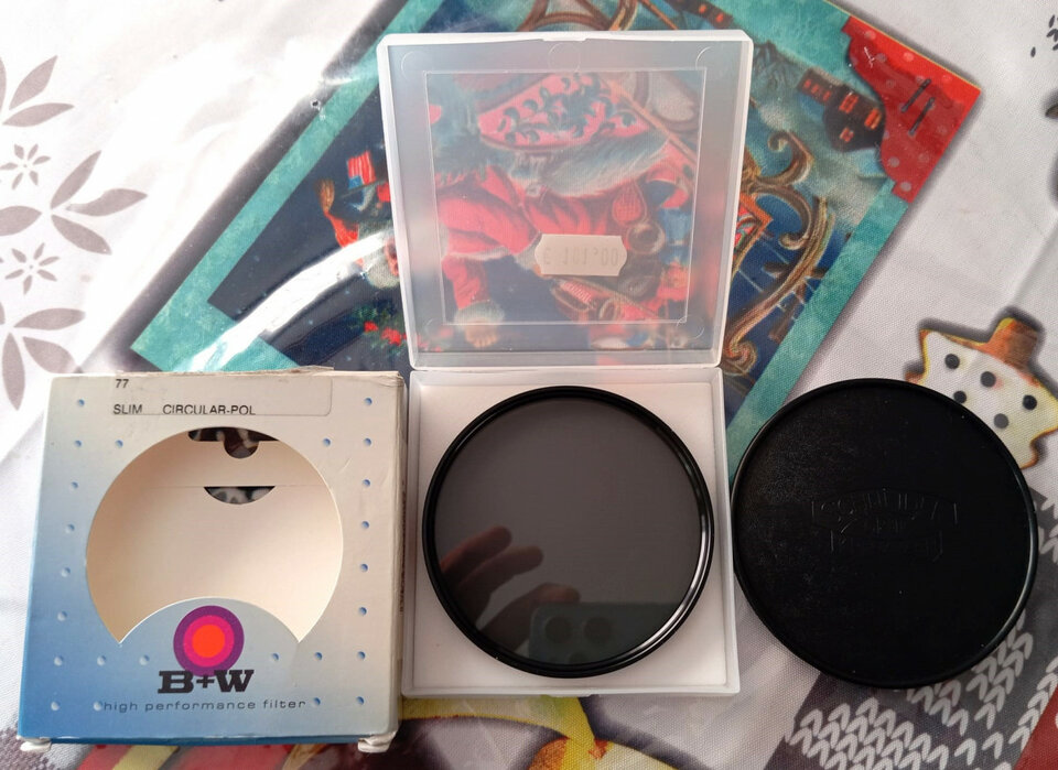 Filtro polarizador B+W (77mm)