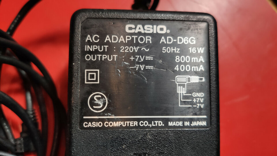 DAT Casio DA7 (ver descripción)