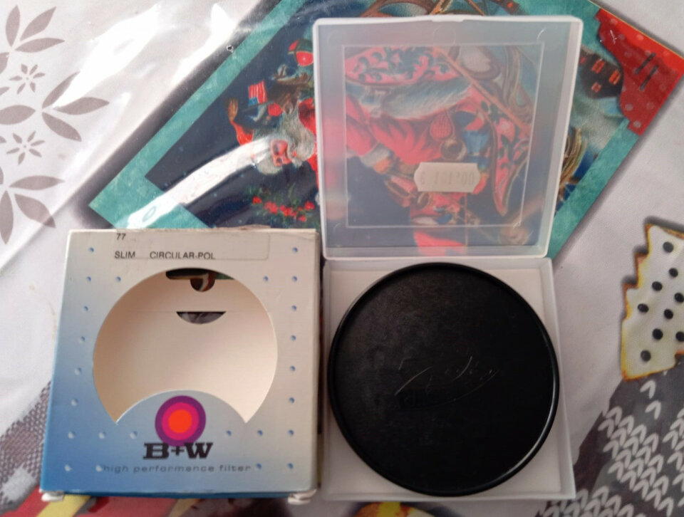 Filtro polarizador B+W (77mm)