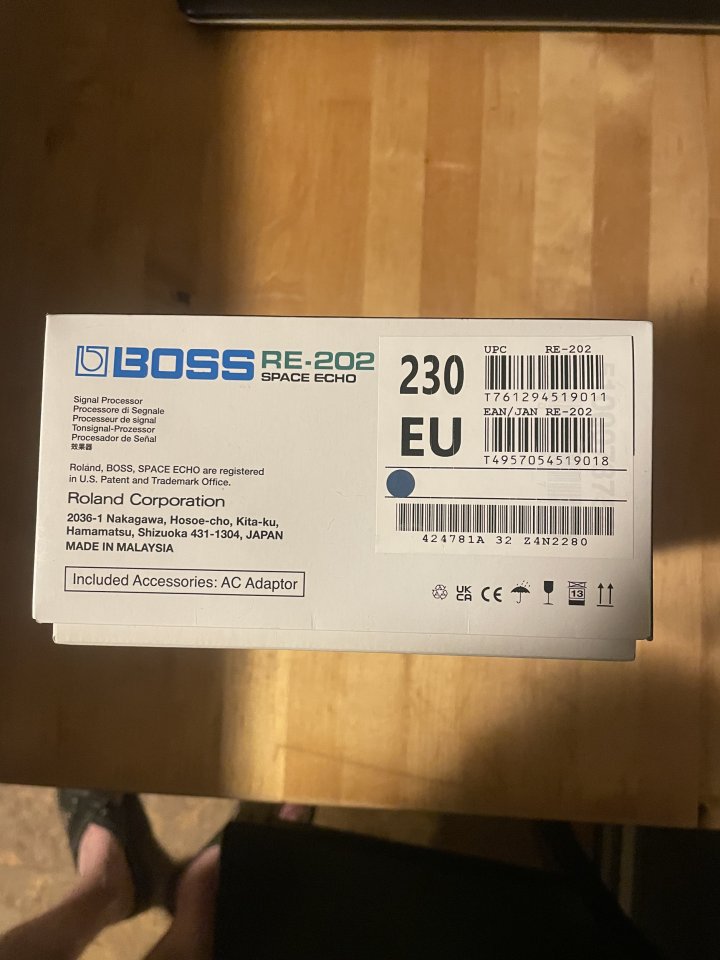 BOSS RE-202 Space Echo