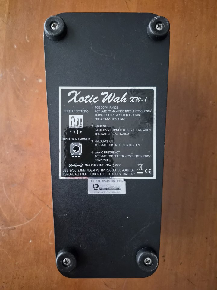 Xotic XW-1 Wah de segunda mano · Foto 6 de 6 · Bizkaia · 205 €