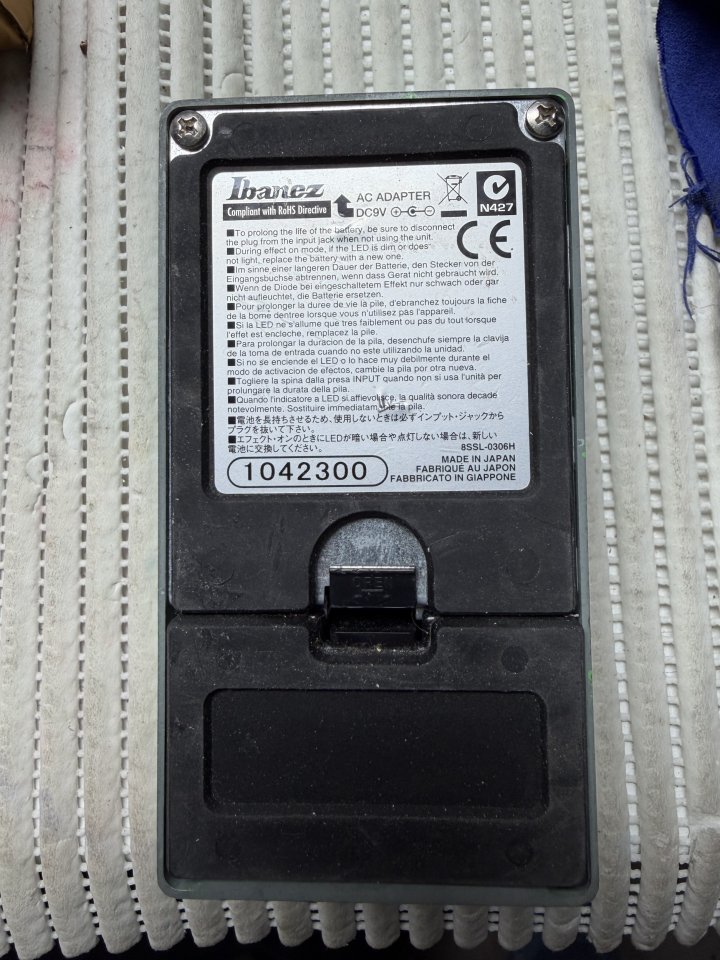 Pedales como nuevos ts9 japan mxr palmer