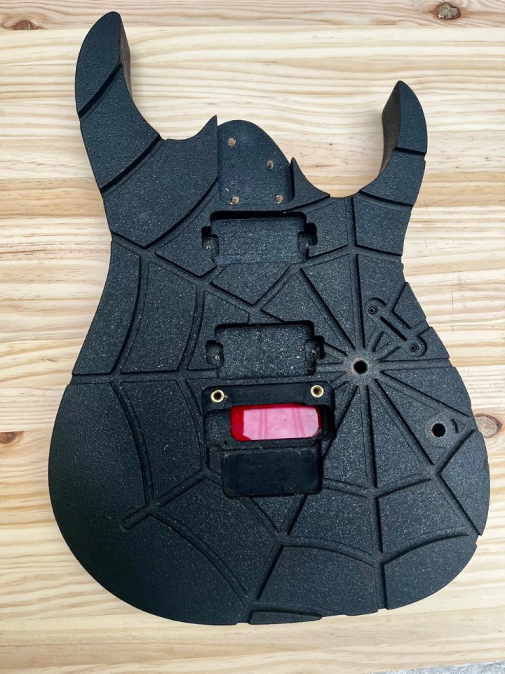Cuerpo Ibanez RG Spider Negro Mate Basswood