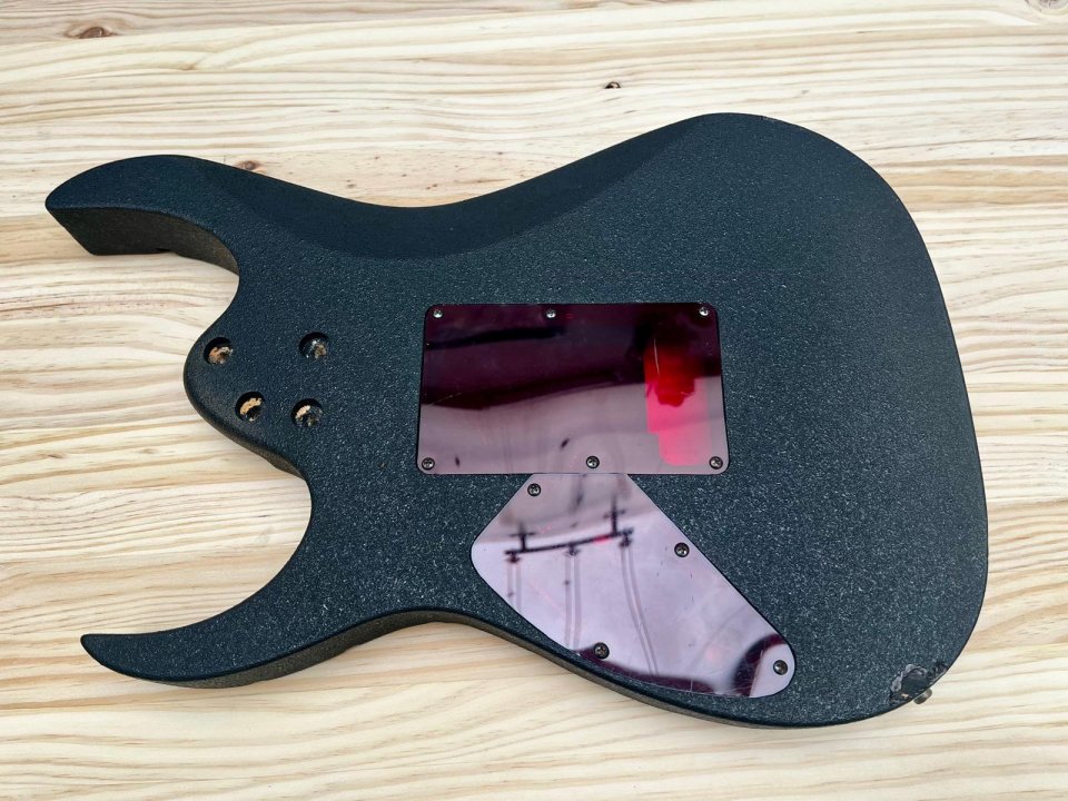 Cuerpo Ibanez RG Spider Negro Mate Basswood