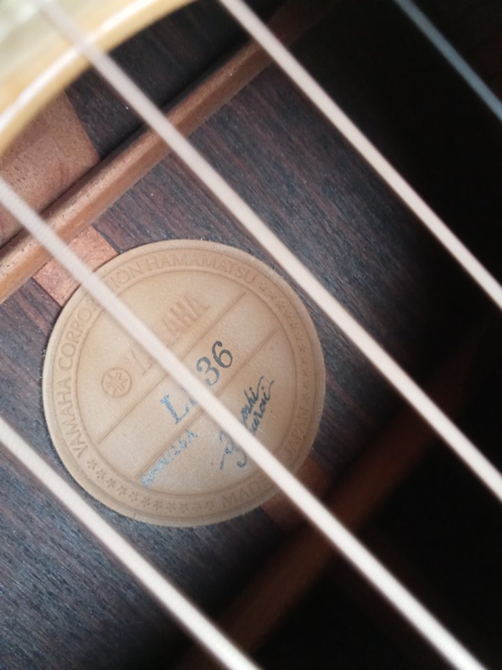 Guitarra acustica Yamaha LS36 de segunda mano · Foto 4 de 10 · Barcelona · 2300 €