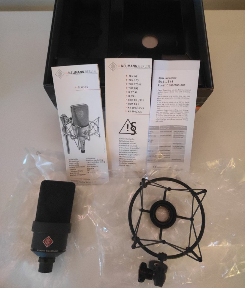 Neumann TLM 103 Studio Set Black. de segunda mano · Foto 1 de 10 · Barcelona · 770 €