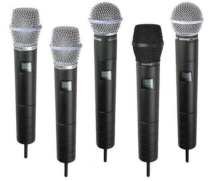 Varios SHURE UHF (U1 U2 U4S U4D)