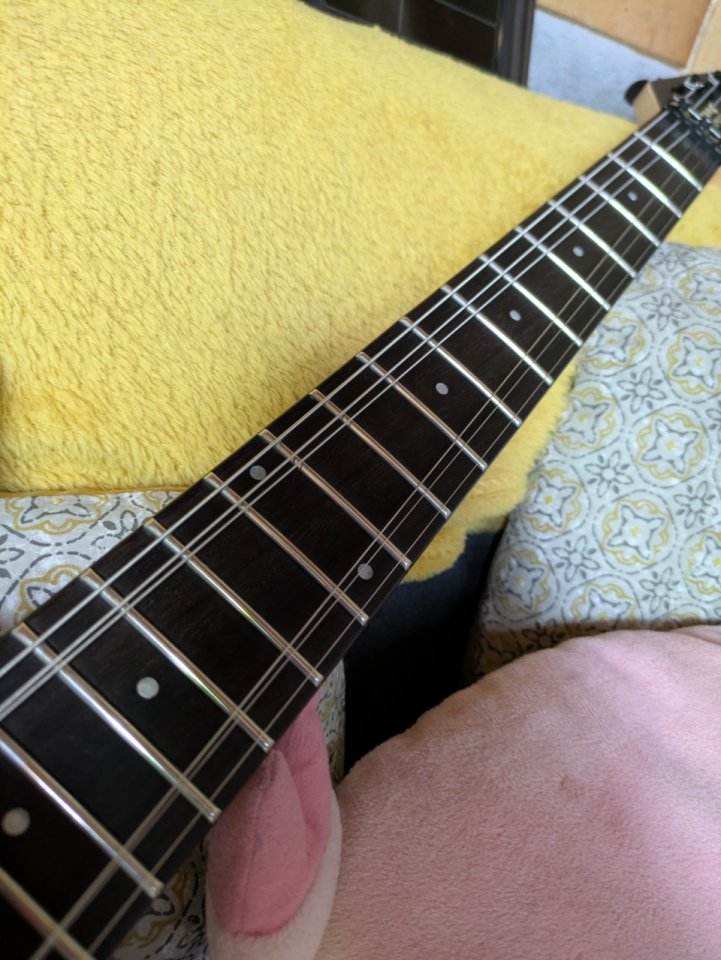 EVH Wolfgang Special, chlorine burst, diapasón de ébano de segunda mano · Foto 3 de 10 · Madrid · 670 €