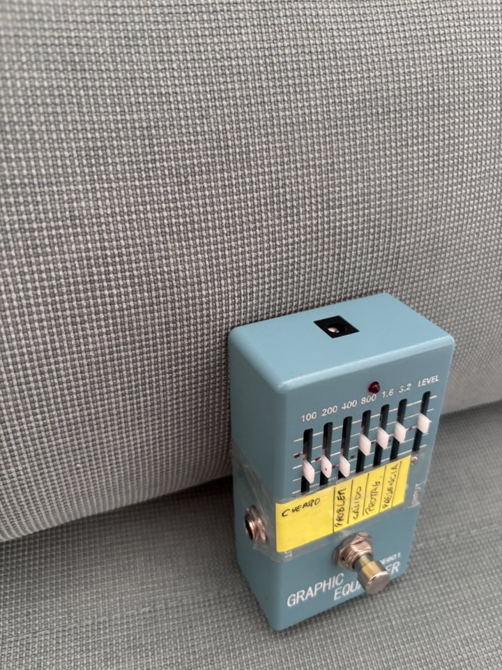 Maxon GE-601 Graphic Equalizer (pedal ecualizador guitarra)