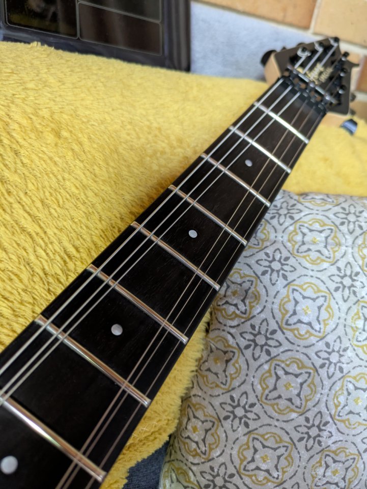 EVH Wolfgang Special, chlorine burst, diapasón de ébano de segunda mano · Foto 4 de 10 · Madrid · 670 €