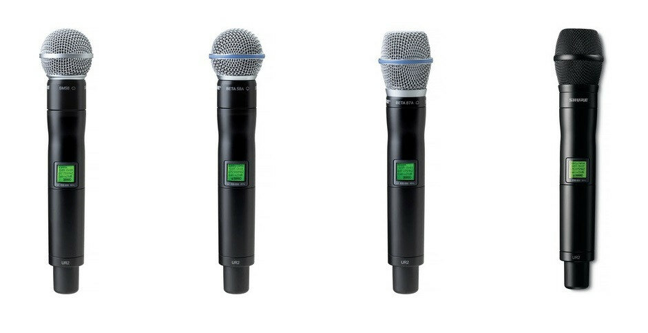 Varios SHURE UHF-R (UR1 UR2 UR4S UR4D)