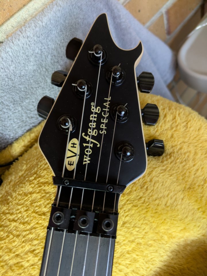 EVH Wolfgang Special, chlorine burst, diapasón de ébano de segunda mano · Foto 5 de 10 · Madrid · 670 €