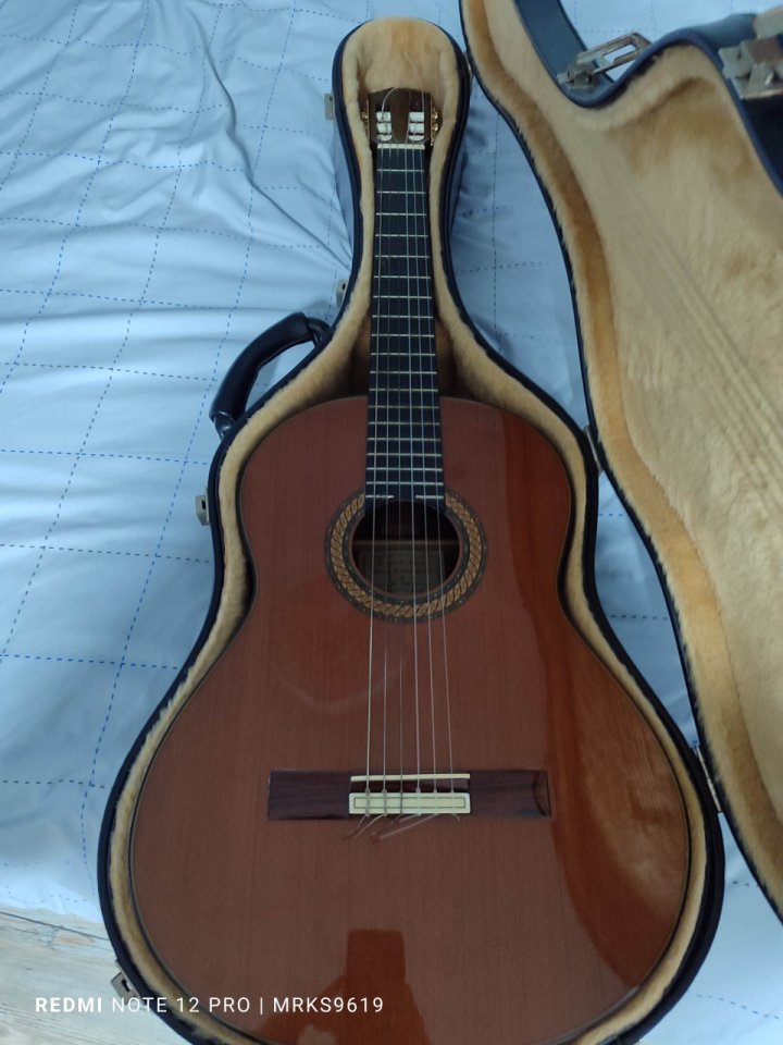 Guitarra clásica Ricardo Sanchís Carpio 1986