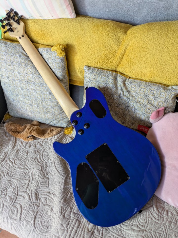 EVH Wolfgang Special, chlorine burst, diapasón de ébano de segunda mano · Foto 6 de 10 · Madrid · 670 €